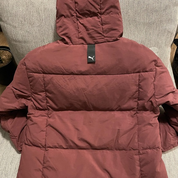 Warm Winter’s coat burgandy - Picture 4 of 5